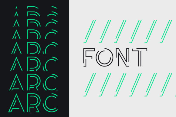 Arc: A Distinctive Display Font for Digital Branding
