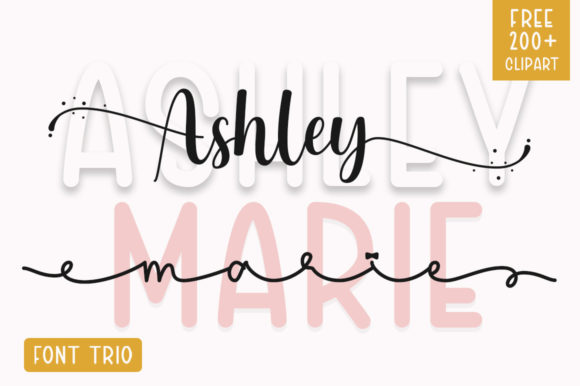 Ashley Marie: A Script + Sans Serif Duo That Just Works