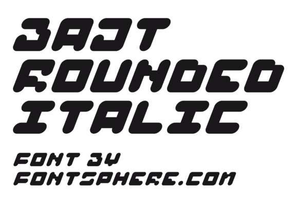 Bajt Rounded: A Display Font That Cuts Through the Feed