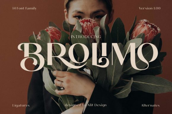 Brolimo: A Display Font That Sets the Editorial Mood