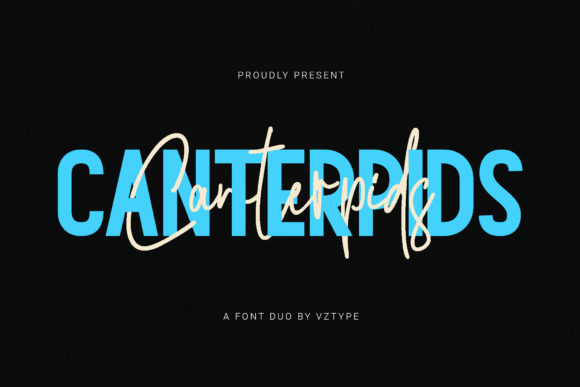 Canterpids Font Duo: A Thoughtful Display Typeface for Editorial Design
