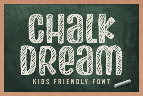 Chalk Dream: A Display Font That Makes Your Message Pop