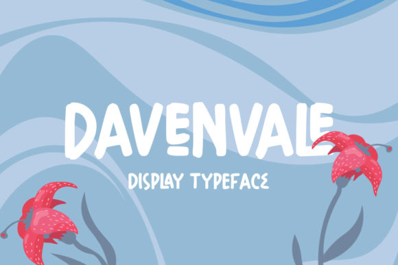 Davenvale: A Playful Display Font for Joyful Editorial Moments