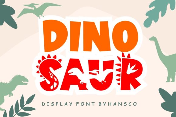 Dinosaur Font: A Bold, Friendly Display Typeface for Digital Brands