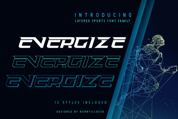 Energize: A Bold Display Font That Adds Instant Energy to Your Brand