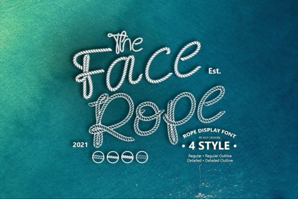 Face Rope: A Playful Display Font That Adds Personality to Branding