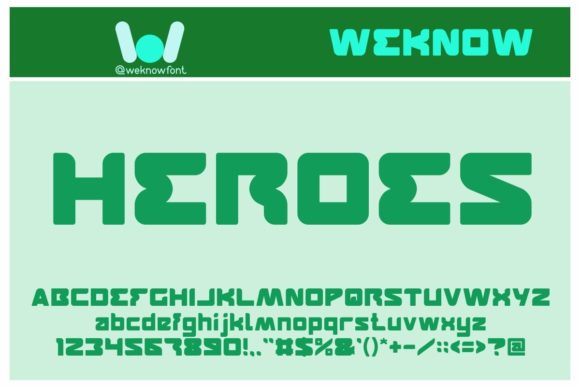 Features Font: A Techno-Chic Display Typeface for Handmade Creators