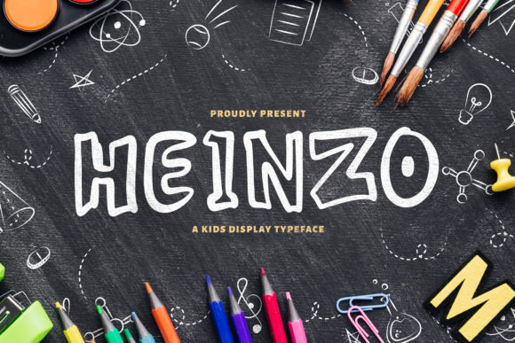 Heinzo: A Playful Display Font That Builds Brand Trust