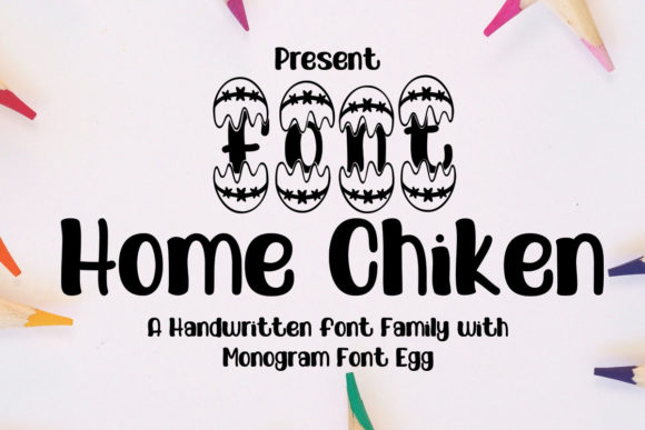 Home Chiken Font: A Friendly Display Typeface for Small Business Branding