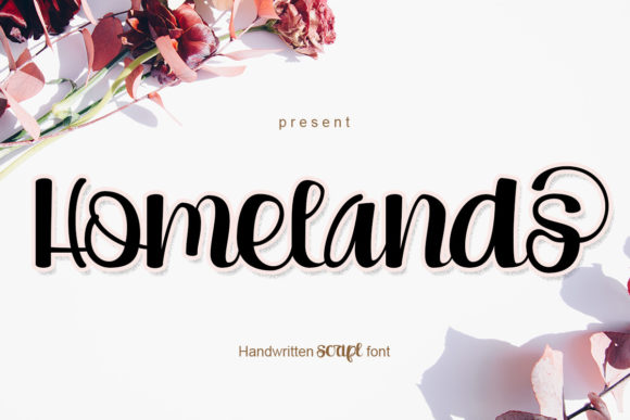 Homelands: A Romantic Script Font That Works in Real Campaigns