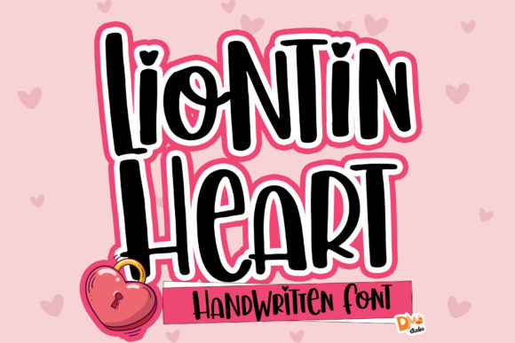 Liontin Heart: A Display Font That Delivers Joy at First Glance