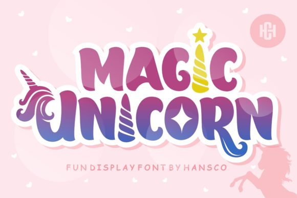 Magic Unicorn: A Display Font That Makes Joy Instantly Readable
