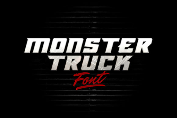 Monster Truck Font: Bold Branding for Small Businesses