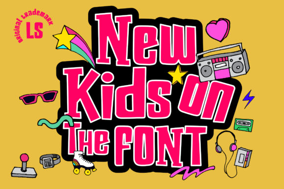 New Kids on the Font: A Playful Display Typeface for Editorial Warmth