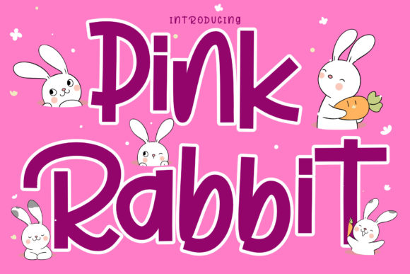 Pink Rabbit: A Display Font That Elevates Digital Branding