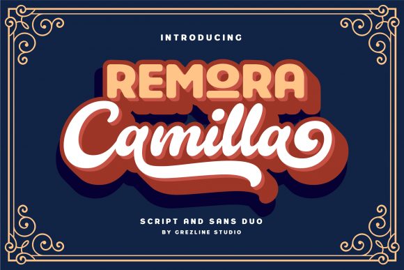 Remora Camilla: A Display Font That Earns Its Space