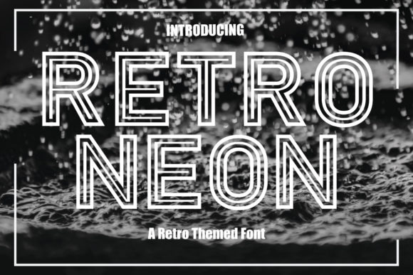Retro Neon: A Display Font That Sparks Brand Personality
