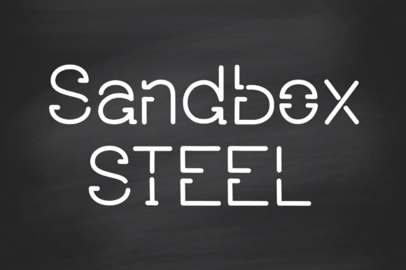 Sandbox Steel: A Clean Display Typeface for Editorial Calm