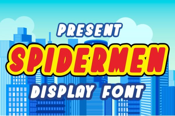 Spidermen: A Friendly Display Font That Makes Small Brands Shine