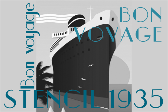 Stencil 1935: A Display Font with Quiet Confidence