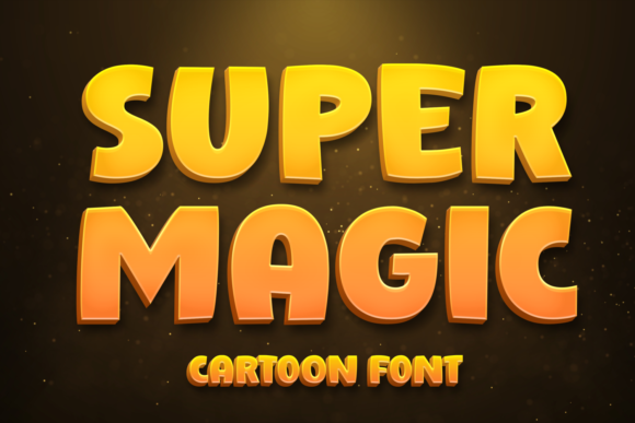 Super Magic: A Playful Display Font That Makes Your Brand Shine